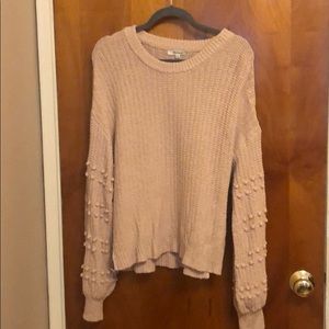 Light Pink Knit Madewell Sweater